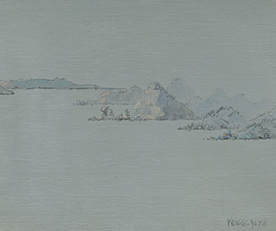 《湖山清晓》