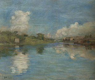 《小河风景》